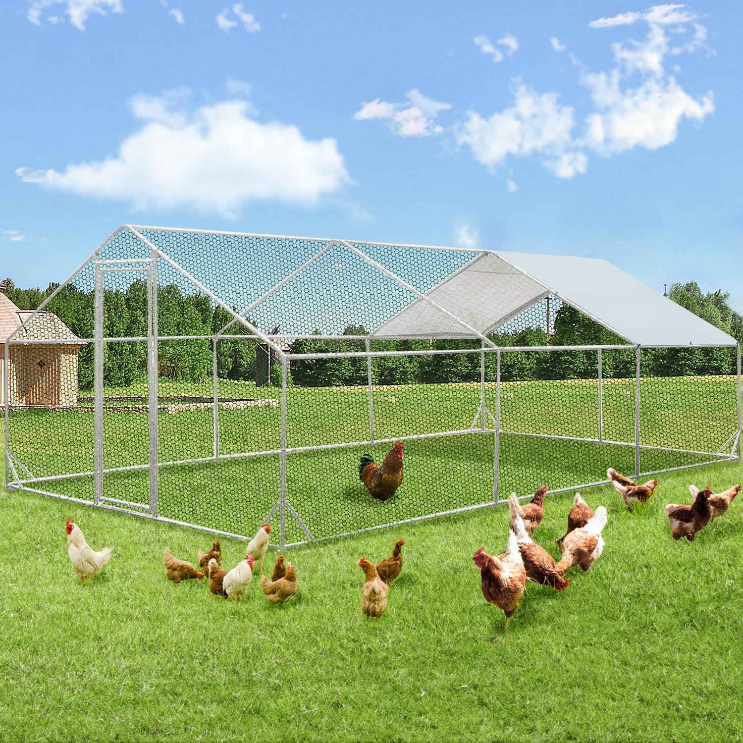 YODOLLA free range chicken coop