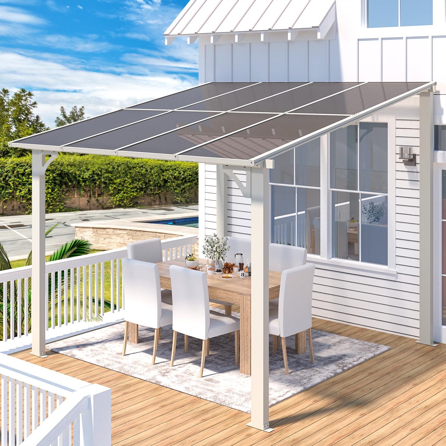 YODOLLA 8 x 8 gazebo.