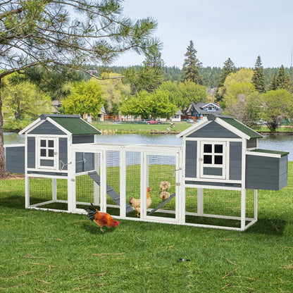 YODOLLA wooden chicken coop for 12