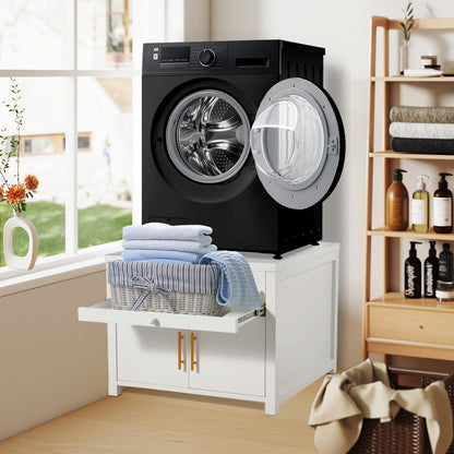 YODOLLA Laundry Pedestal, 700 LBS Capacity Washer Dryer Pedestal, 29″L*29″W*23″ H Washer and Dryer Stand