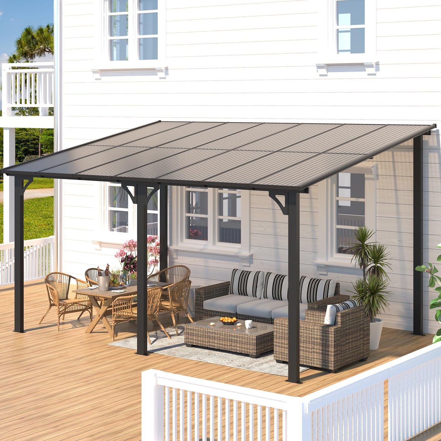 YODOLLA outdoor pergola.