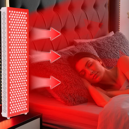 YODOLLA Red Light Therapy, 308 LEDs, 5 Wavelengths Red 660nm & Near Infrared 850nm Light Therapy Panel