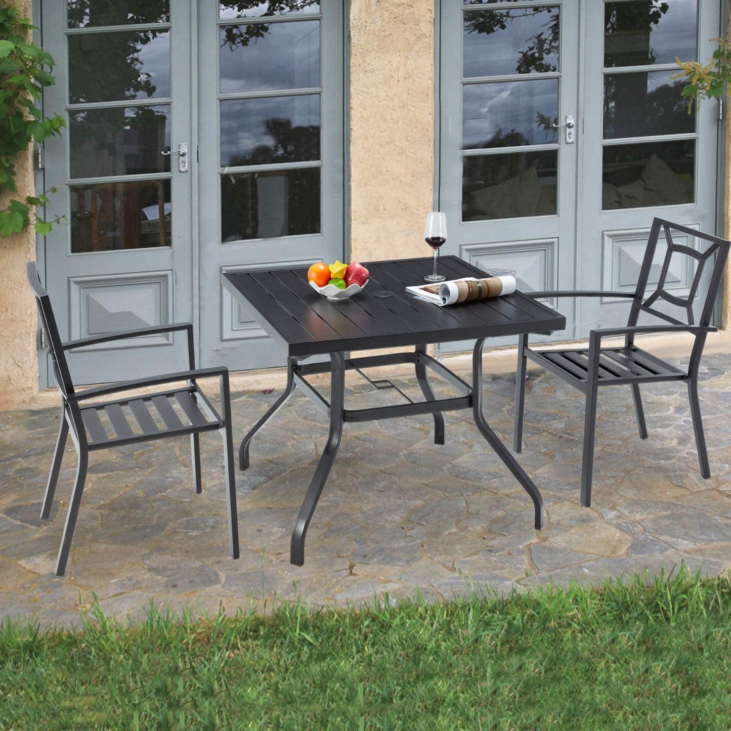 YODOLLA 6 Pieces Outdoor Dining Chairs