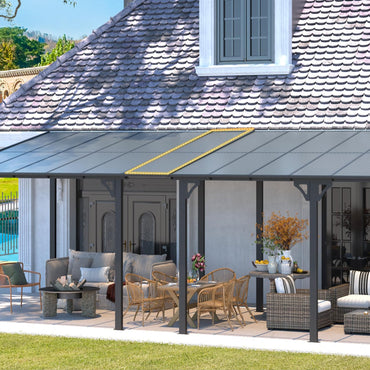 YODOLLA 8'/10'/12' Wide Wall-Mounted Gazebo Pergola Connector