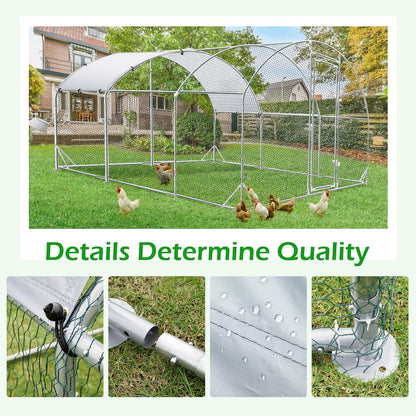 YODOLLA durable large metal chicken cage