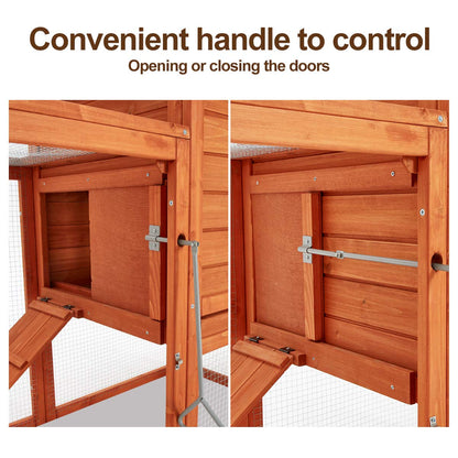 YODOLLA best chicken coop for 12 chickens.