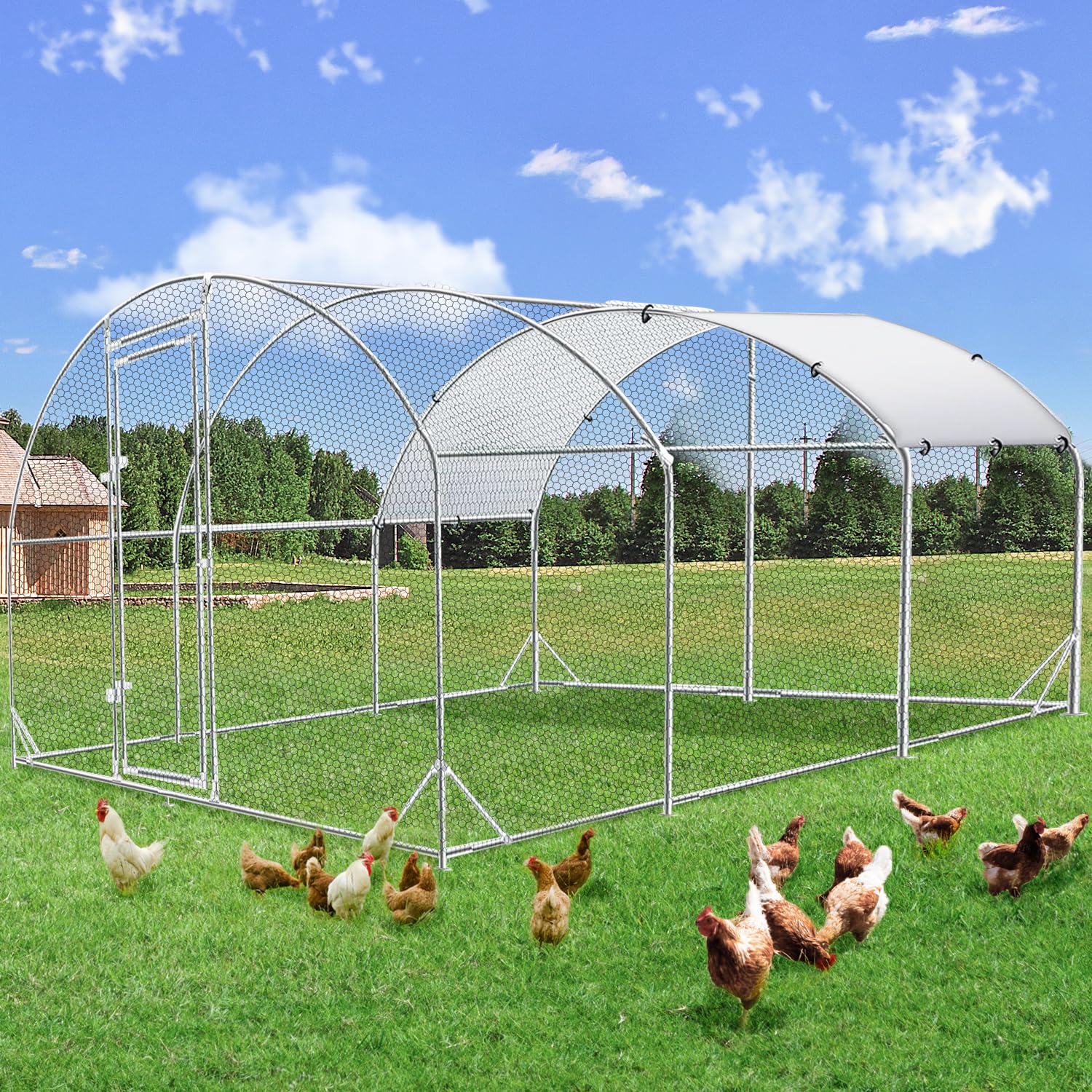 YODOLLA chicken coop accessories included